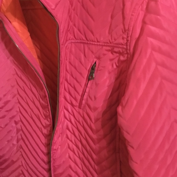 Travel Smith Women's Pink and Orange Jacket - Picture 3 of 7